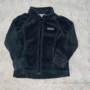 Columbia Black Fleece Zip-Up 3T